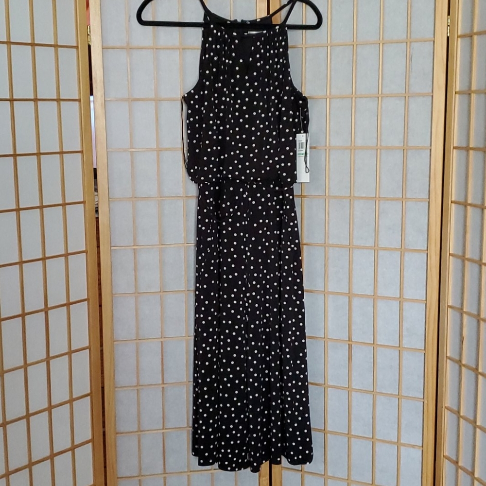 Polka-dot jumpsuit